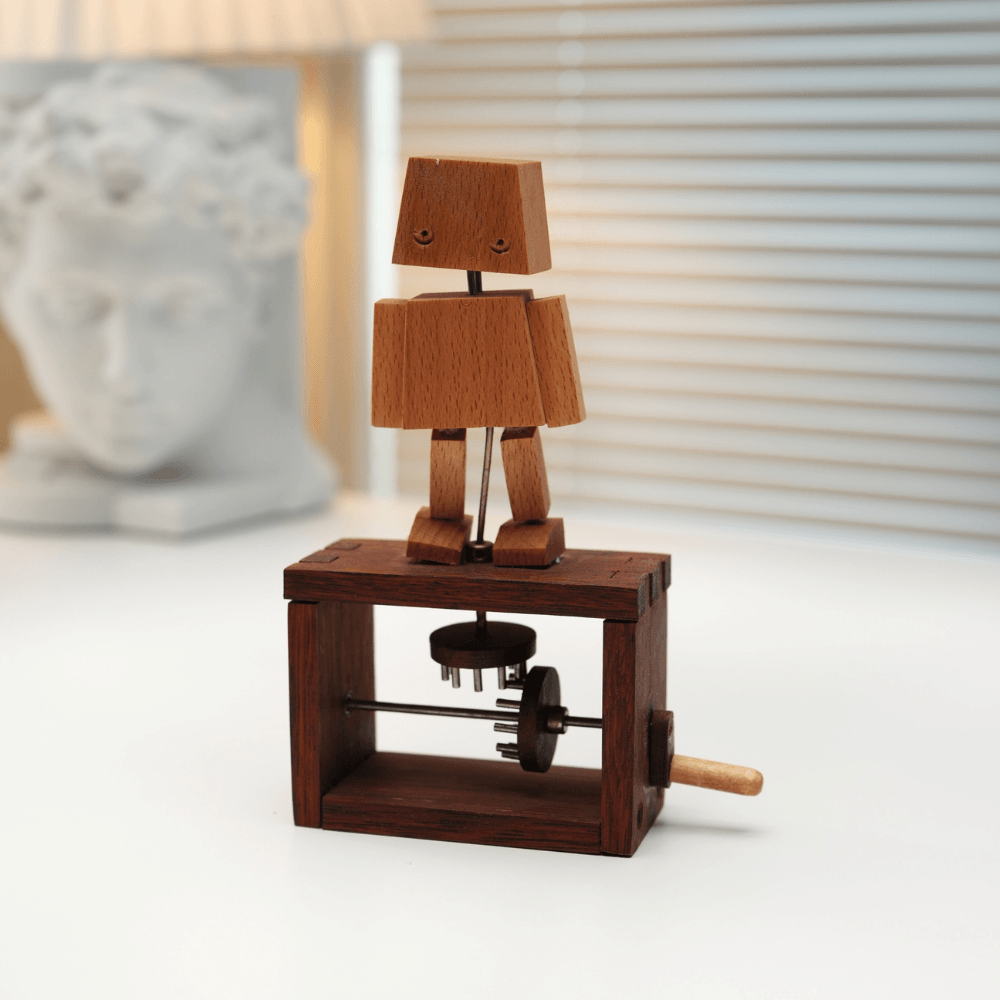 MarinerPoet™ Handcrafted Wooden Companion Automaton