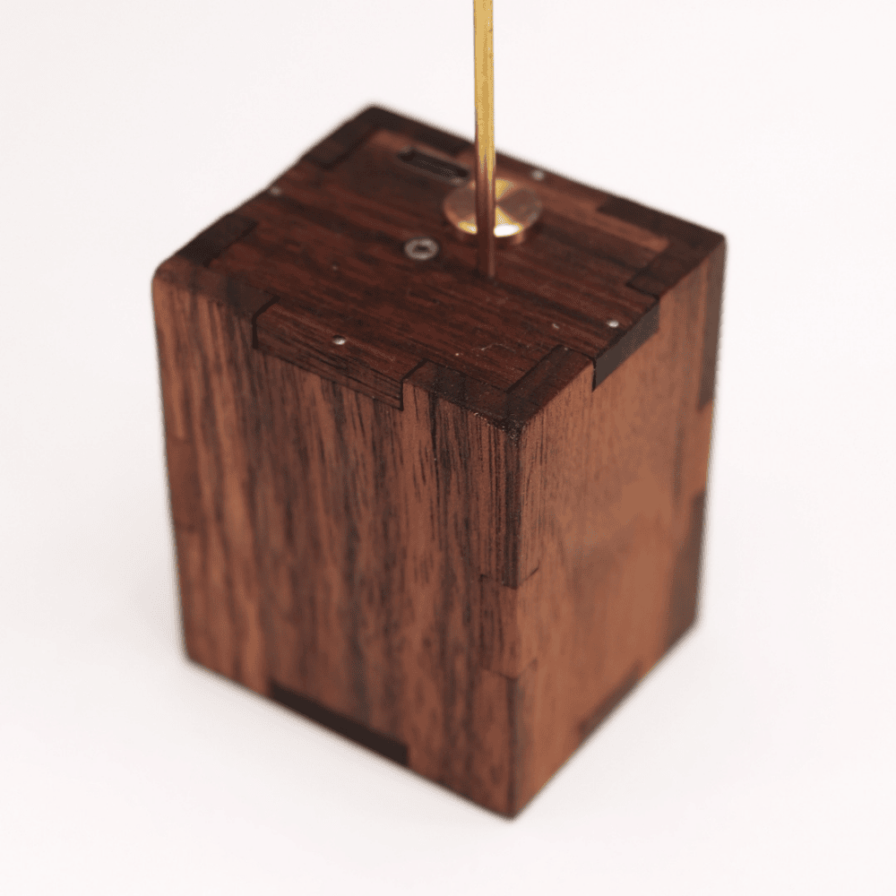 MarinerPoet™ Handcrafted Walnut Bird Automaton