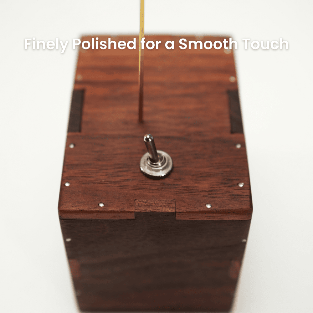 MarinerPoet™ Handcrafted Walnut Swan Automaton