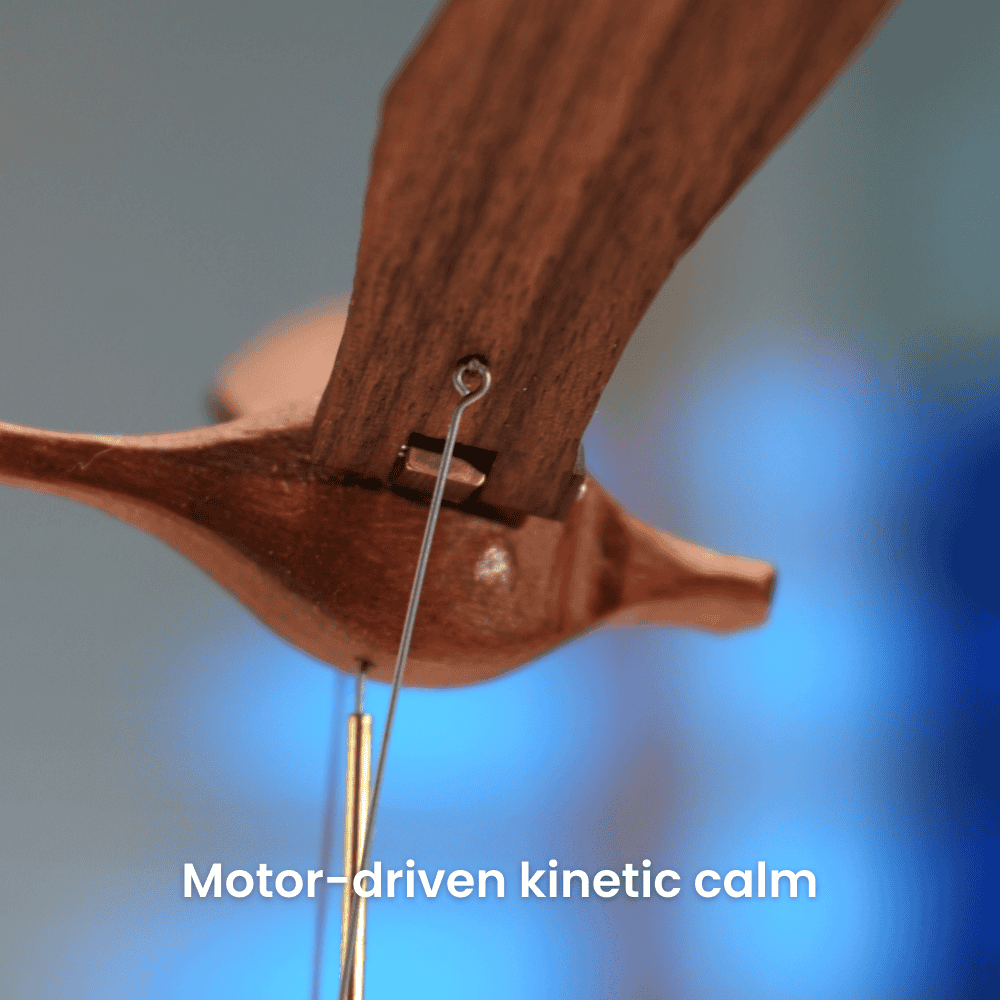 MarinerPoet™ Handcrafted Walnut Swan Automaton