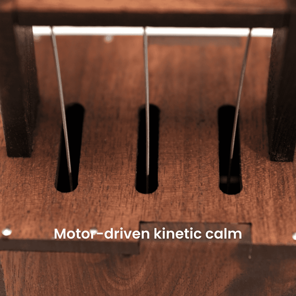 MarinerPoet™ Automate en noyer fait main de baleine