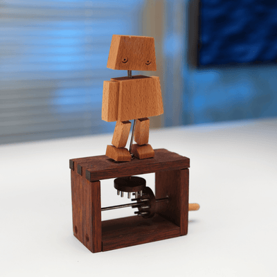 MarinerPoet™ Handcrafted Wooden Companion Automaton