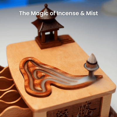 MarinerPoet Handcrafted Wooden Asian Dragon Automaton