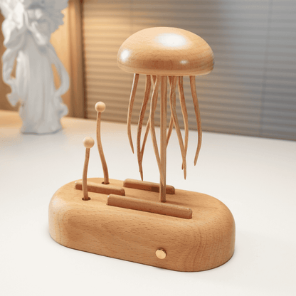 MarinerPoet™ Handcrafted Wooden Jellyfish Automaton(Big)