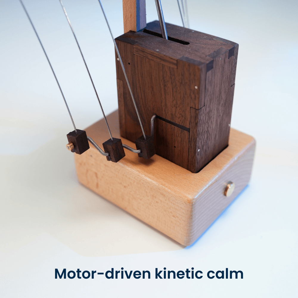 MarinerPoet™ Handcrafted Wooden Manta Ray Automaton