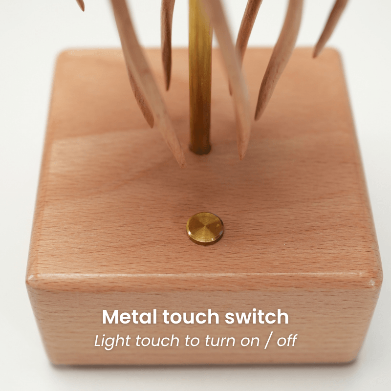 MarinerPoet™ Handcrafted Wooden Jellyfish Automaton