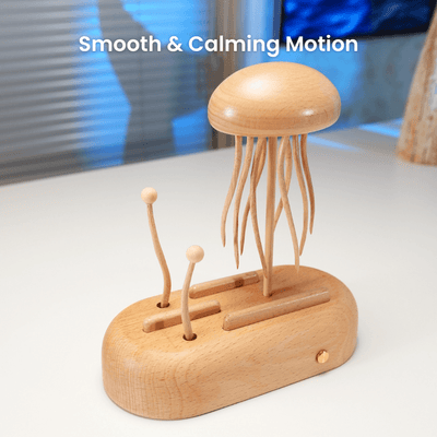 MarinerPoet™ Handgefertigter Quallen-Automat aus Holz (Groß)