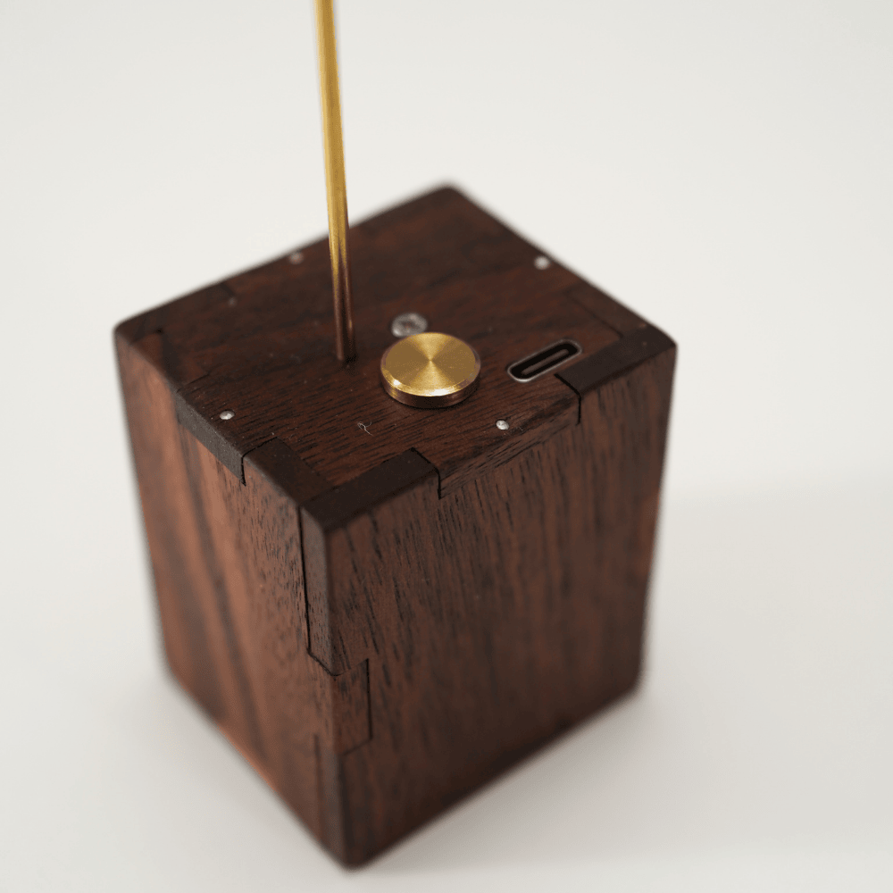 MarinerPoet™ Handcrafted Walnut Bird Automaton