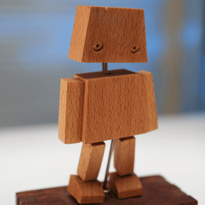 MarinerPoet™ Handcrafted Wooden Companion Automaton