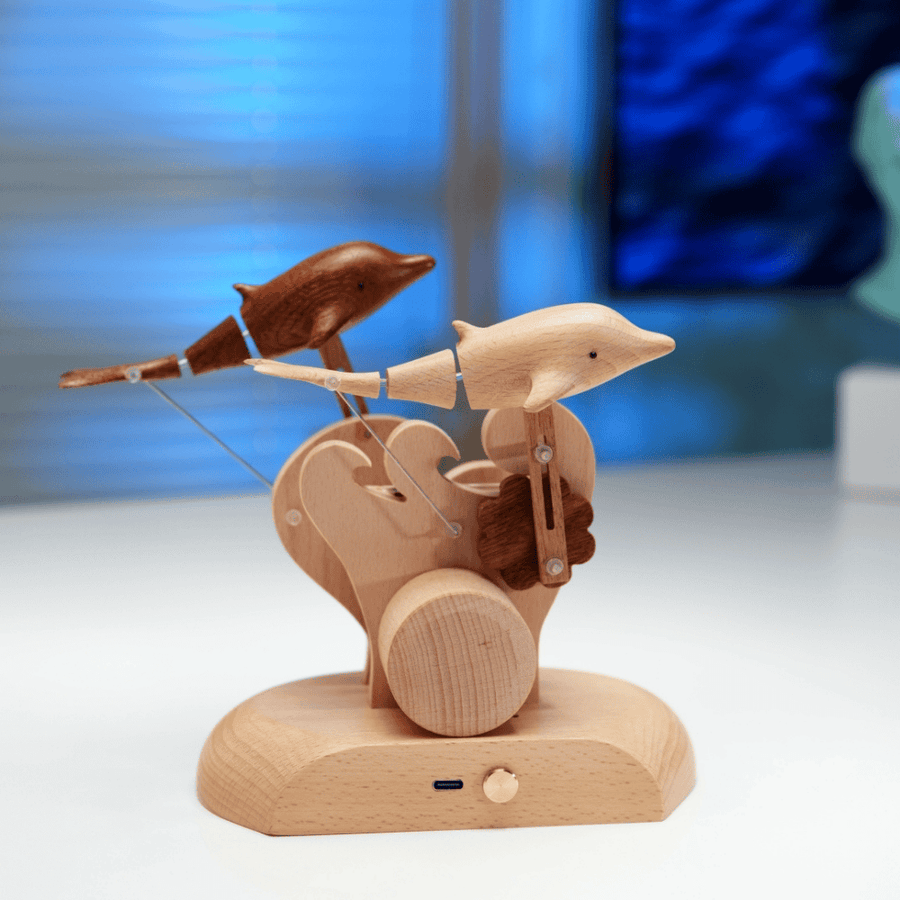 Wooden Automata Collection | Handmade Kinetic Sculptures by MARINER POET