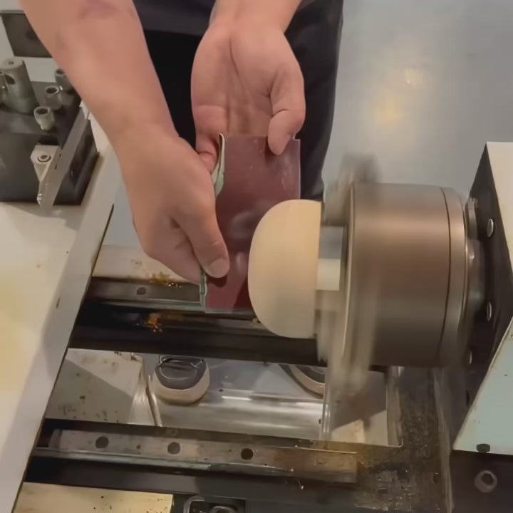 Load video: MarinerPoet™ Handcrafted Wooden Jellyfish Automaton